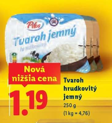 Tvaroh hrudkovitý jemný