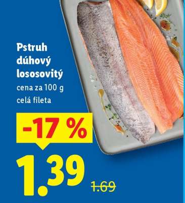Pstruh dúhový lososovitý