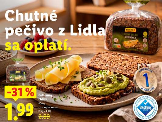 Celozrnný chlieb