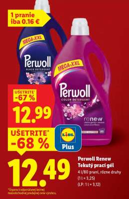 Perwoll Renew Tekutý prací gél