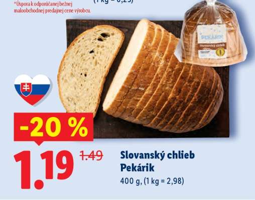 Slovanský chlieb Pekárik