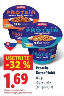 Protein kurací šalát