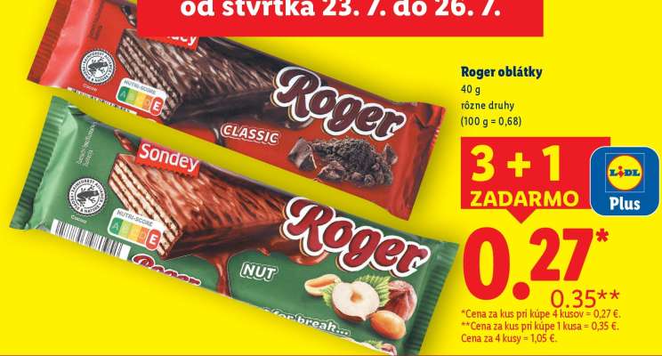 Roger oblátky