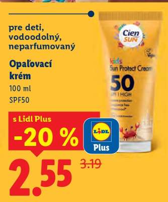 Opaľovací krém