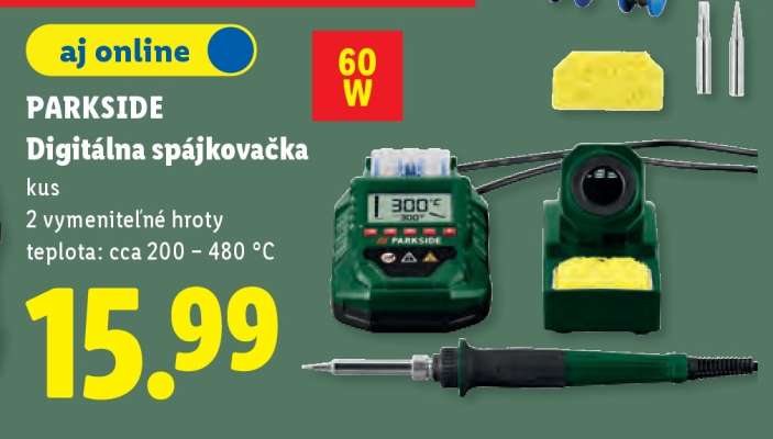 PARKSIDE Digitálna spájkovačka