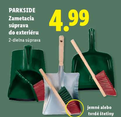 PARKSIDE Zametacia súprava do exteriéru