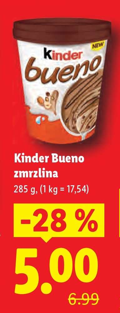 Kinder Bueno zmrzlina