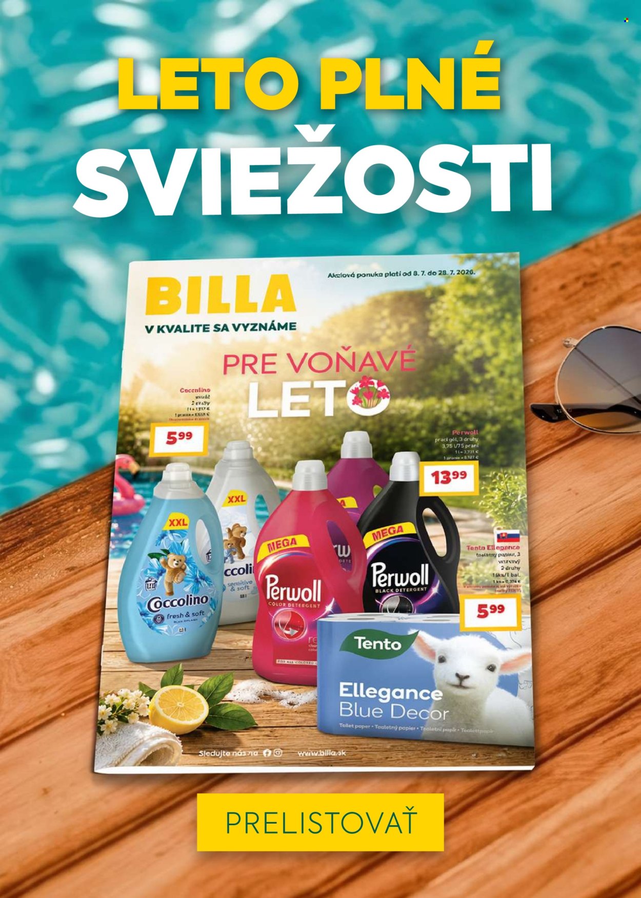 Leták Billa - 22.7.2026 - 28.7.2026. Strana 31