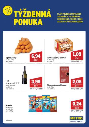 Leták Metro - 20.7.2026 - 26.7.2026.