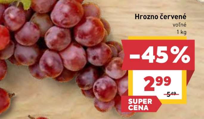 Hrozno červené