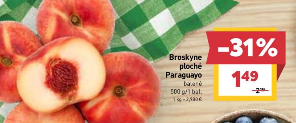Broskyne ploché Paraguayo
