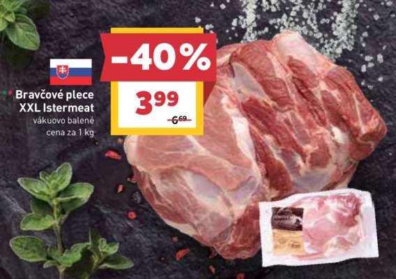 Bravčové plece XXL Istermeat