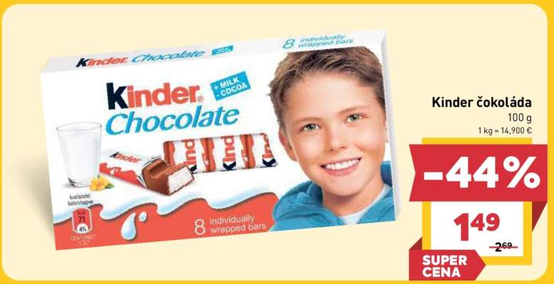 KINDER Čokoláda