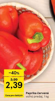 Paprika červená