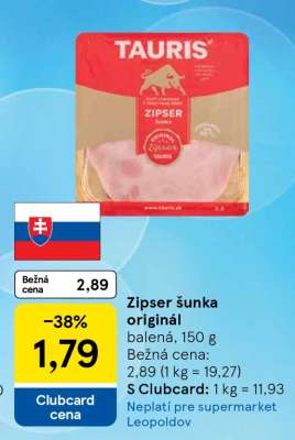 Zipser šunka original