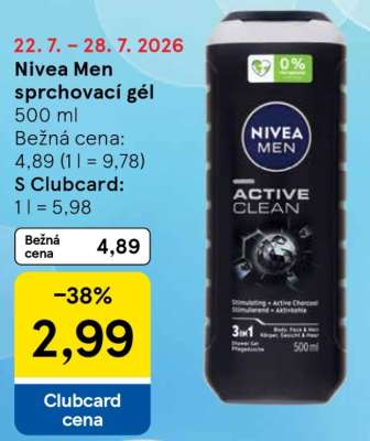 NIVEA MEN Sprchovací gél