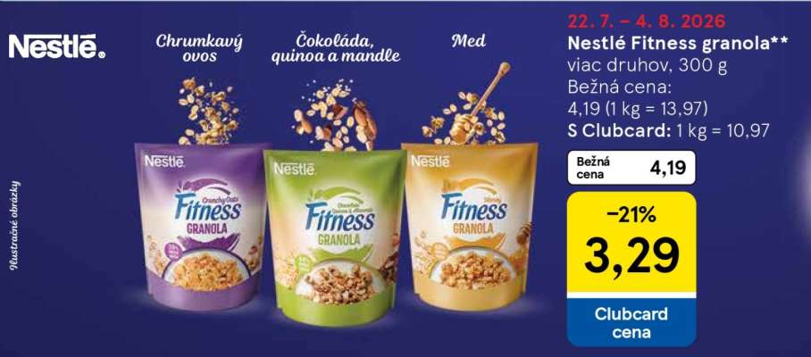 Nestlé Fitness granola