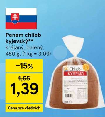 Penam chlieb kyjevský