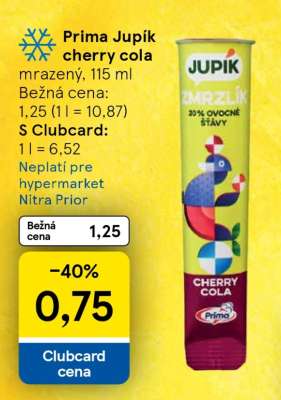 Prima Jupík cherry cola