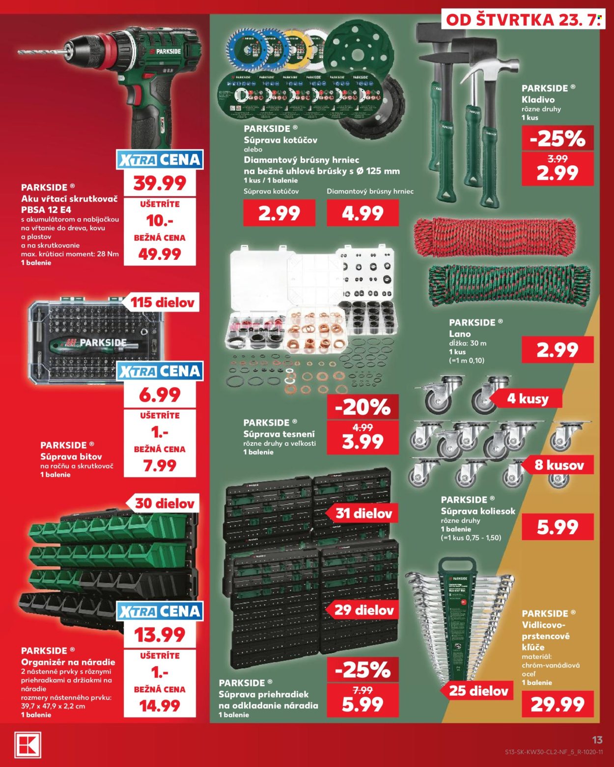 Leták Kaufland - 23.7.2026 - 29.7.2026. Strana 13