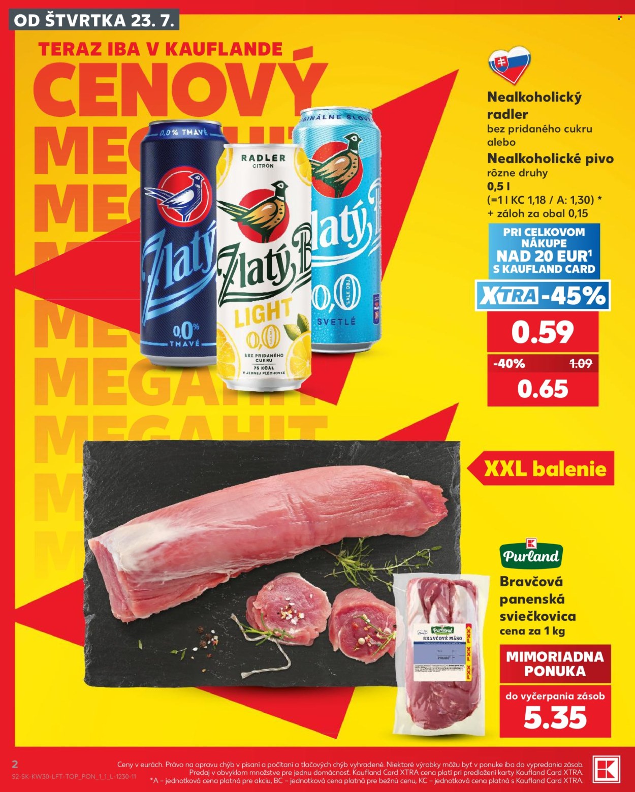 Leták Kaufland - 23.7.2026 - 29.7.2026. Strana 2