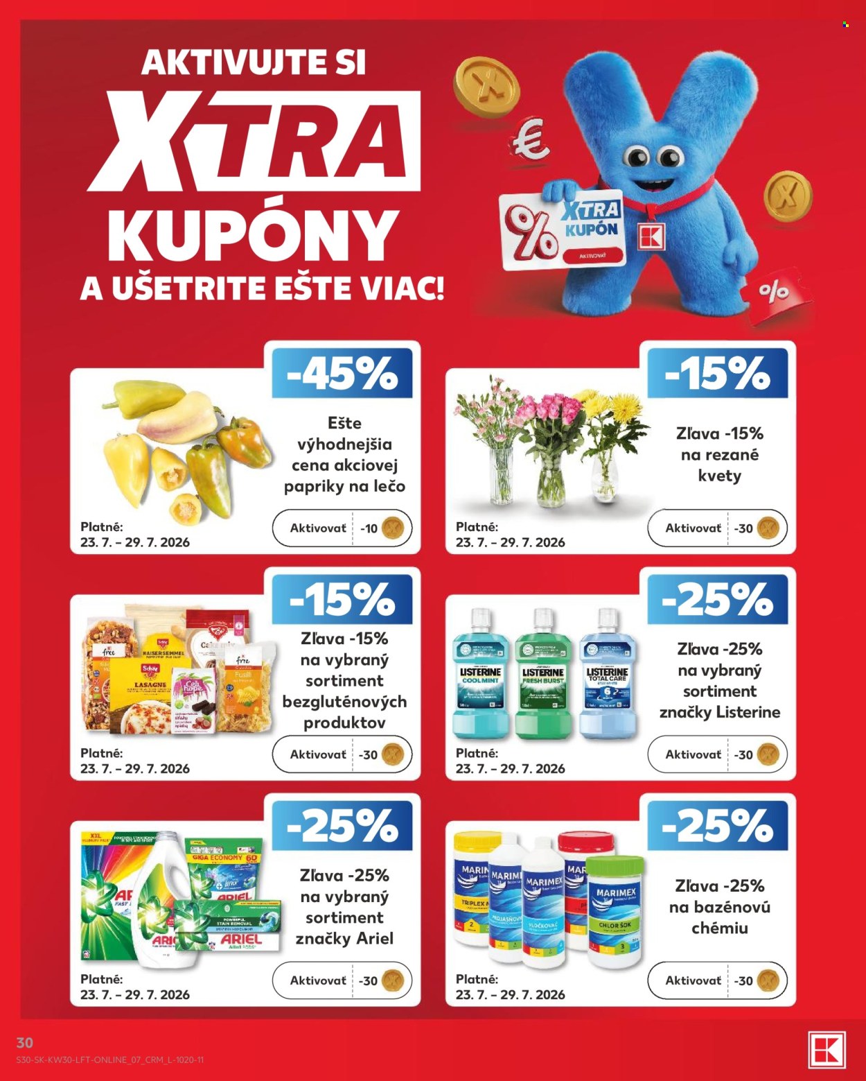 Leták Kaufland - 23.7.2026 - 29.7.2026. Strana 30