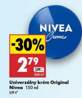 Univerzálny krém Original Nivea 150 ml