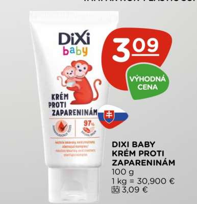 DIXI BABY KRÉM PROTI ZAPARENINÁM