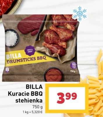 BILLA Kuracie BBQ stehienka