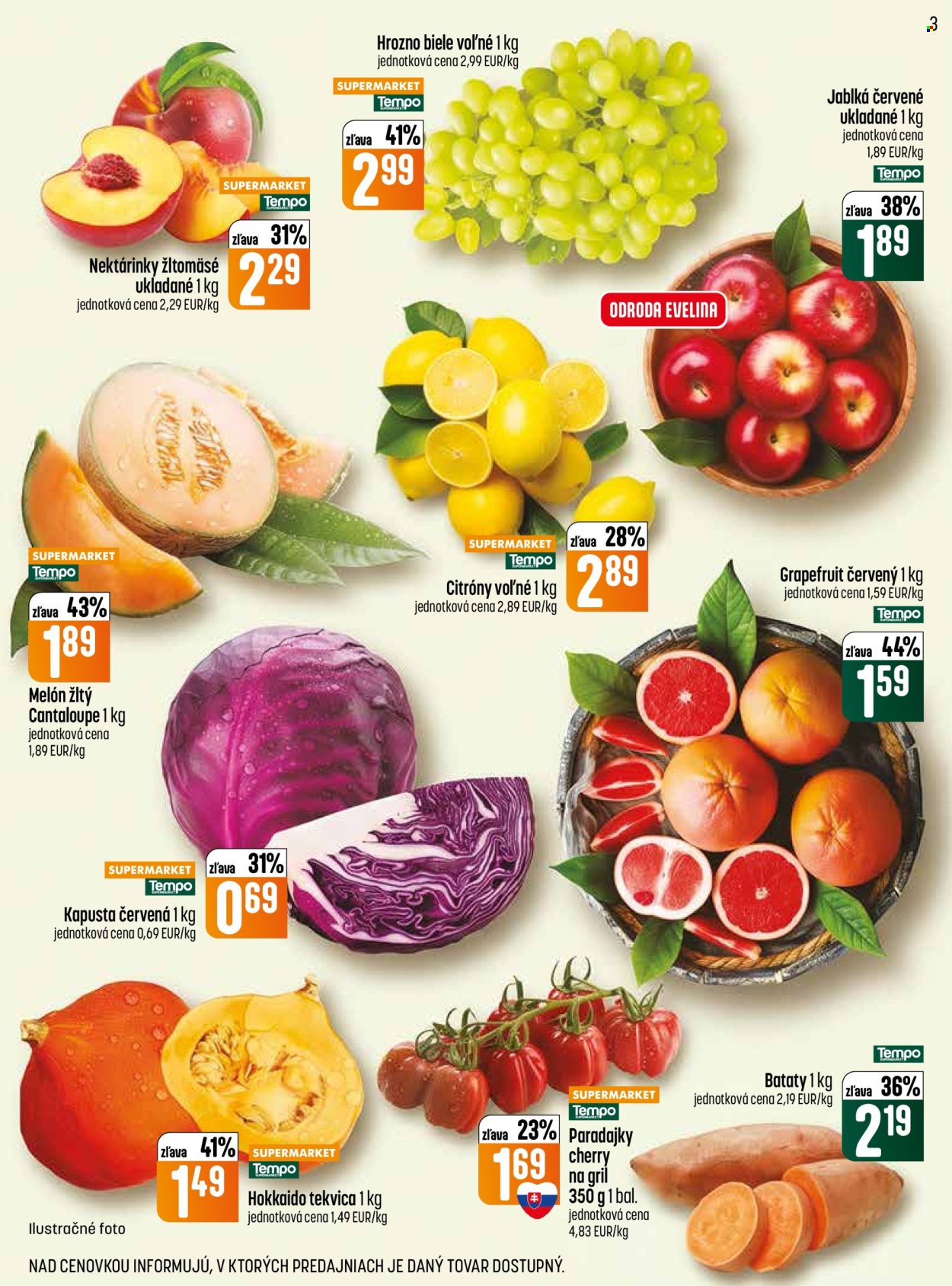 Leták COOP Jednota - 23.7.2026 - 29.7.2026. Strana 3