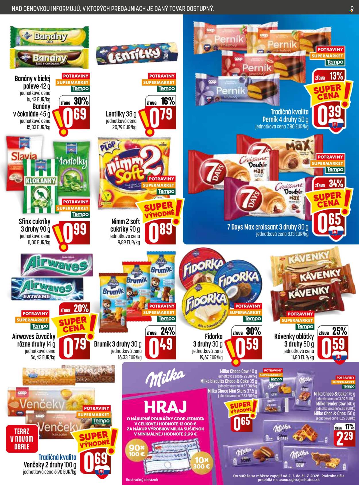 Leták COOP Jednota - 23.7.2026 - 29.7.2026. Strana 9