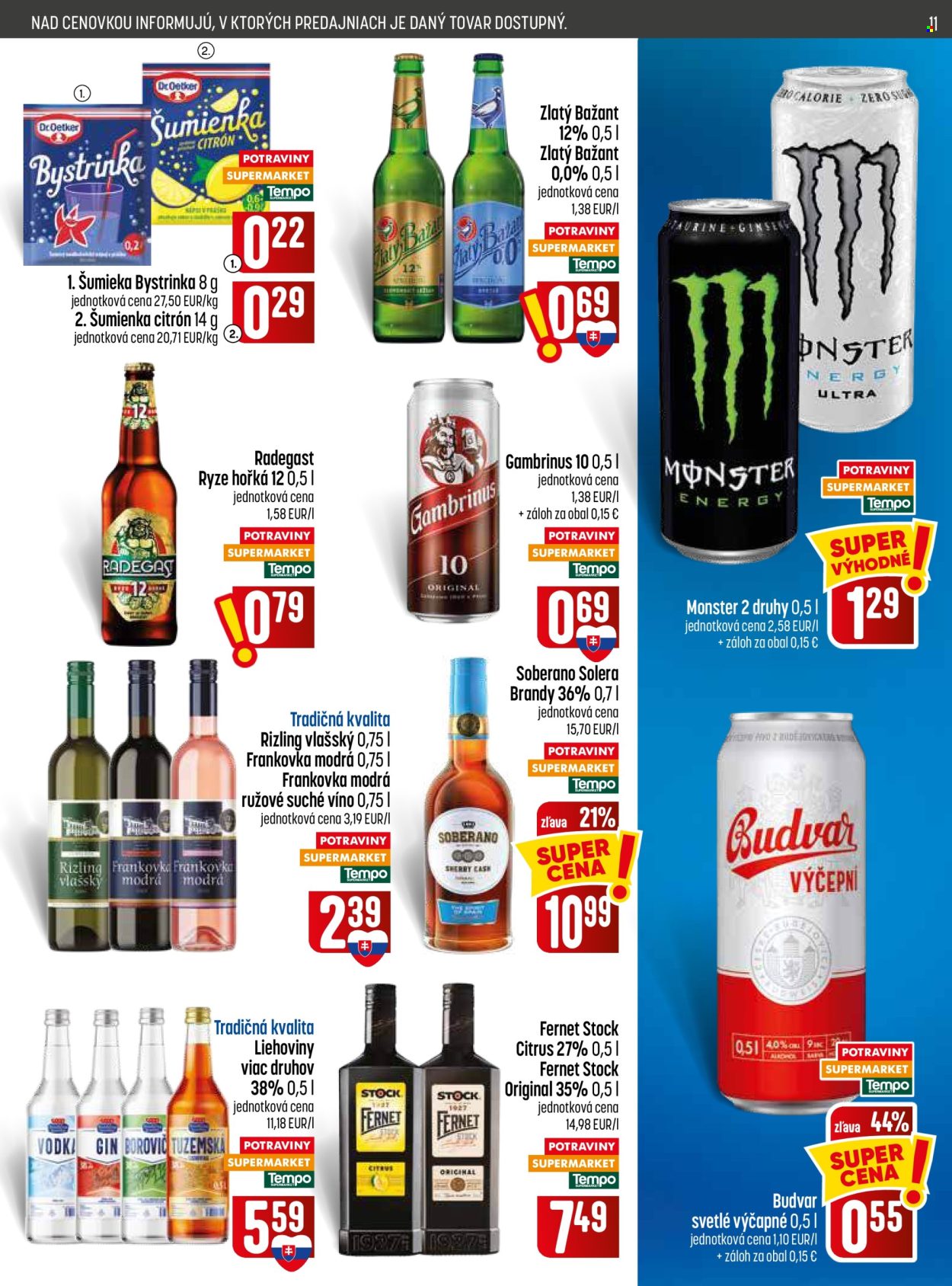 Leták COOP Jednota - 23.7.2026 - 29.7.2026. Strana 11