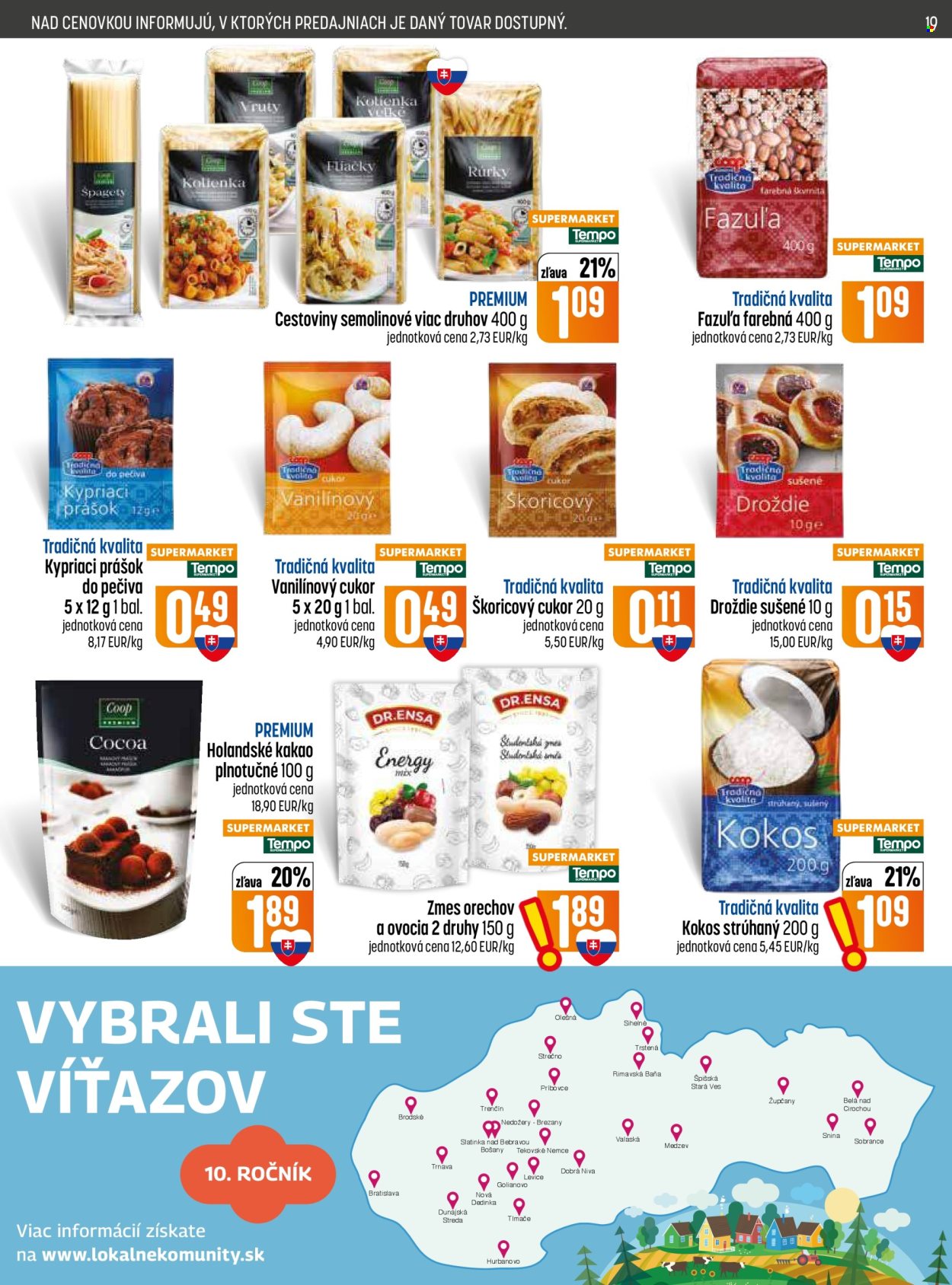 Leták COOP Jednota - 23.7.2026 - 29.7.2026. Strana 19