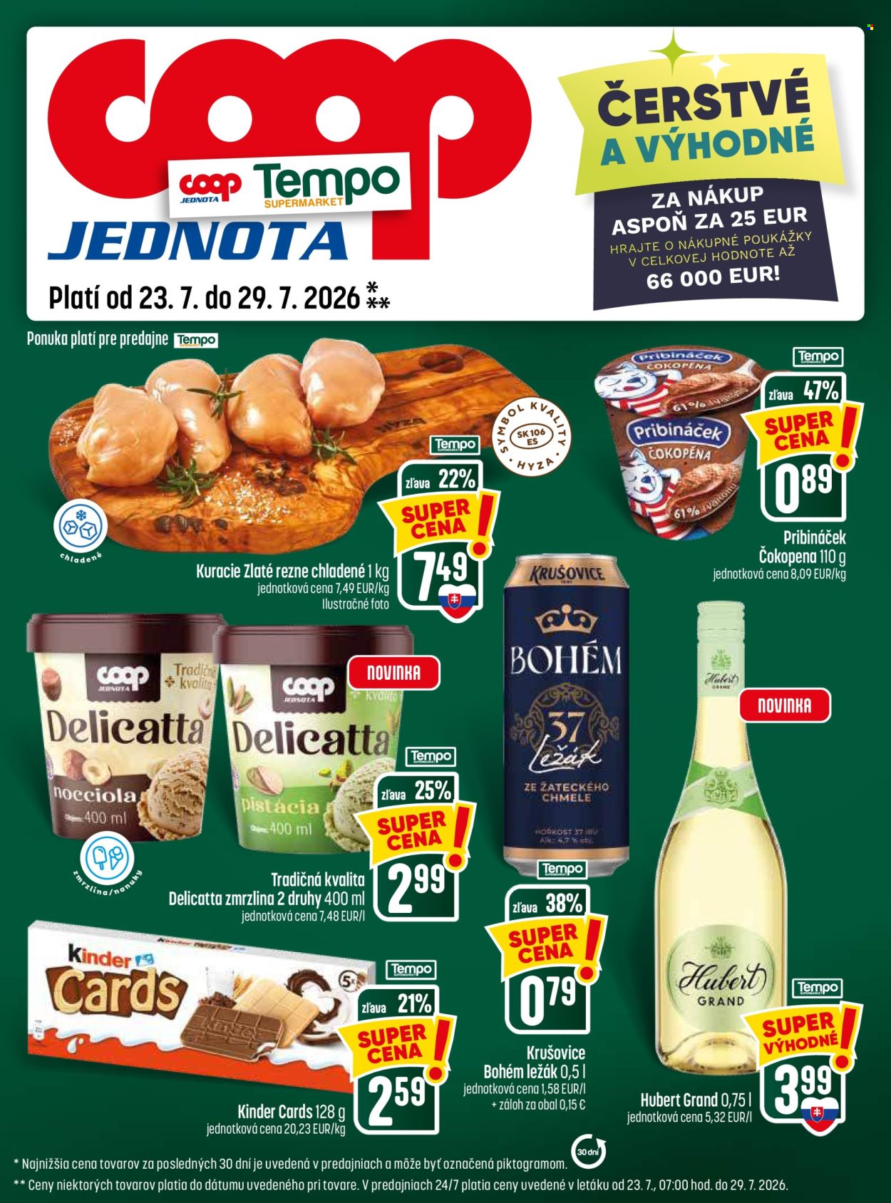Leták COOP Jednota - 23.7.2026 - 29.7.2026. Strana 25