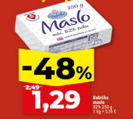 BABIČKA Maslo