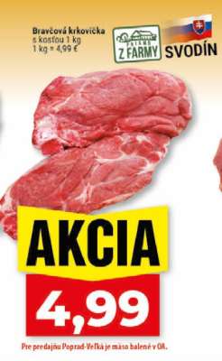 Bravčová krkovička s kosťou
