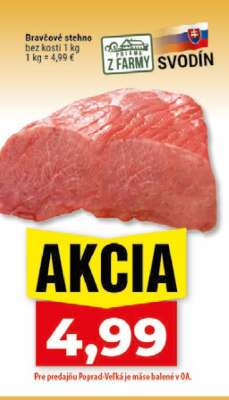 Bravčové stehno bez kosti