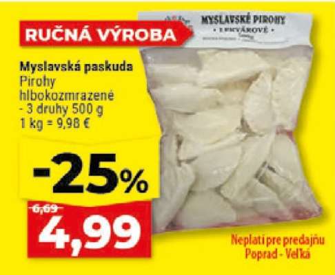 Myslavská paskuda Pirohy