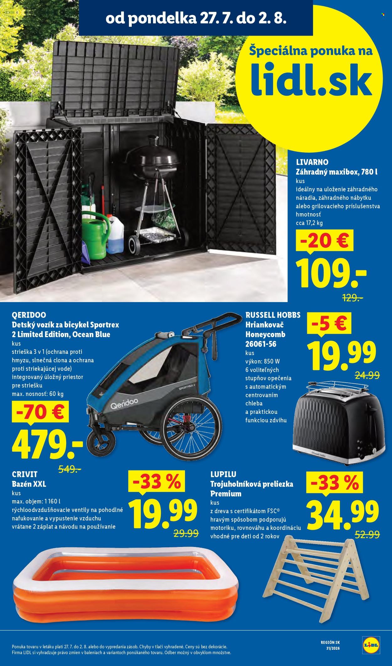 Leták Lidl - 27.7.2026 - 2.8.2026. Strana 7