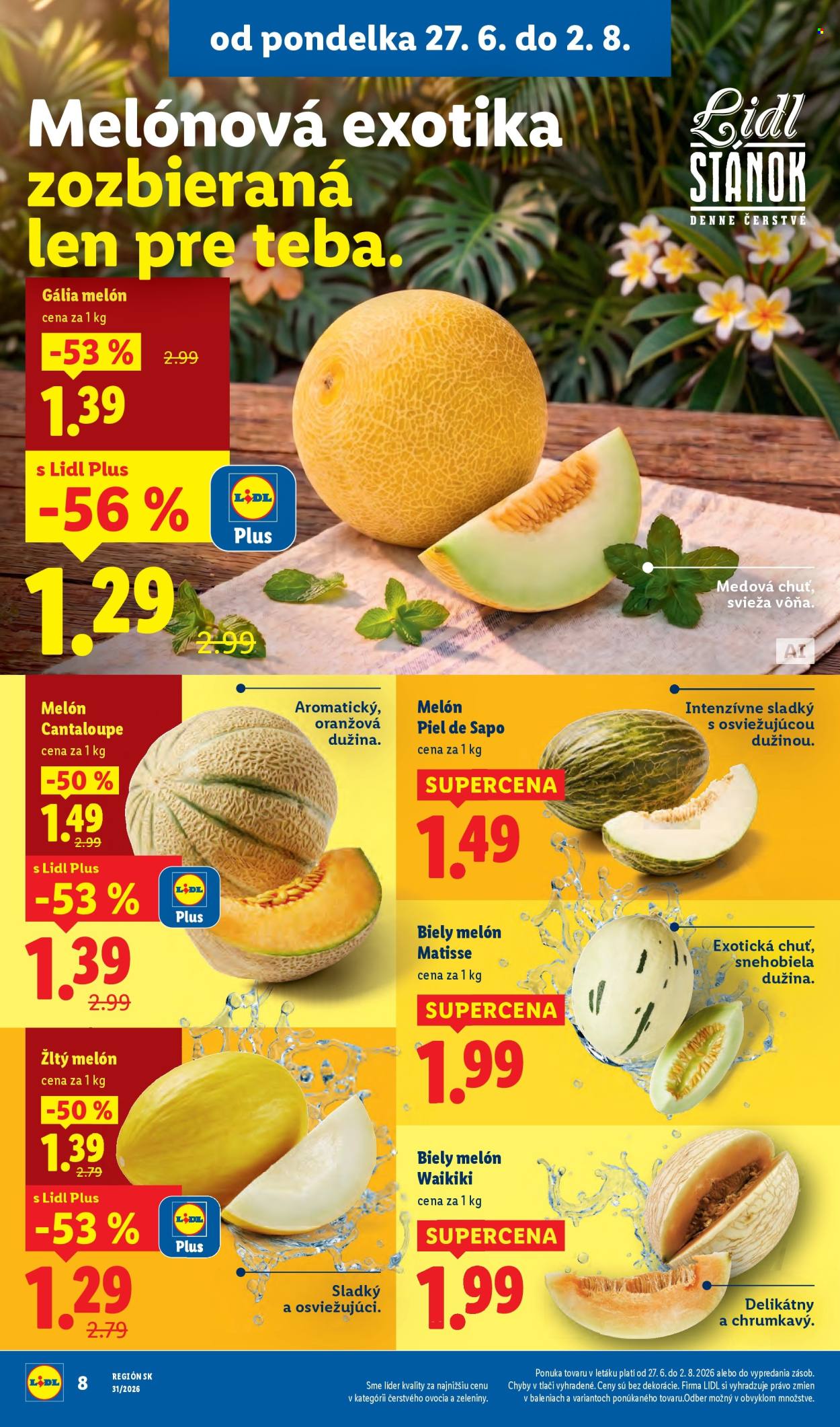 Leták Lidl - 27.7.2026 - 2.8.2026. Strana 12