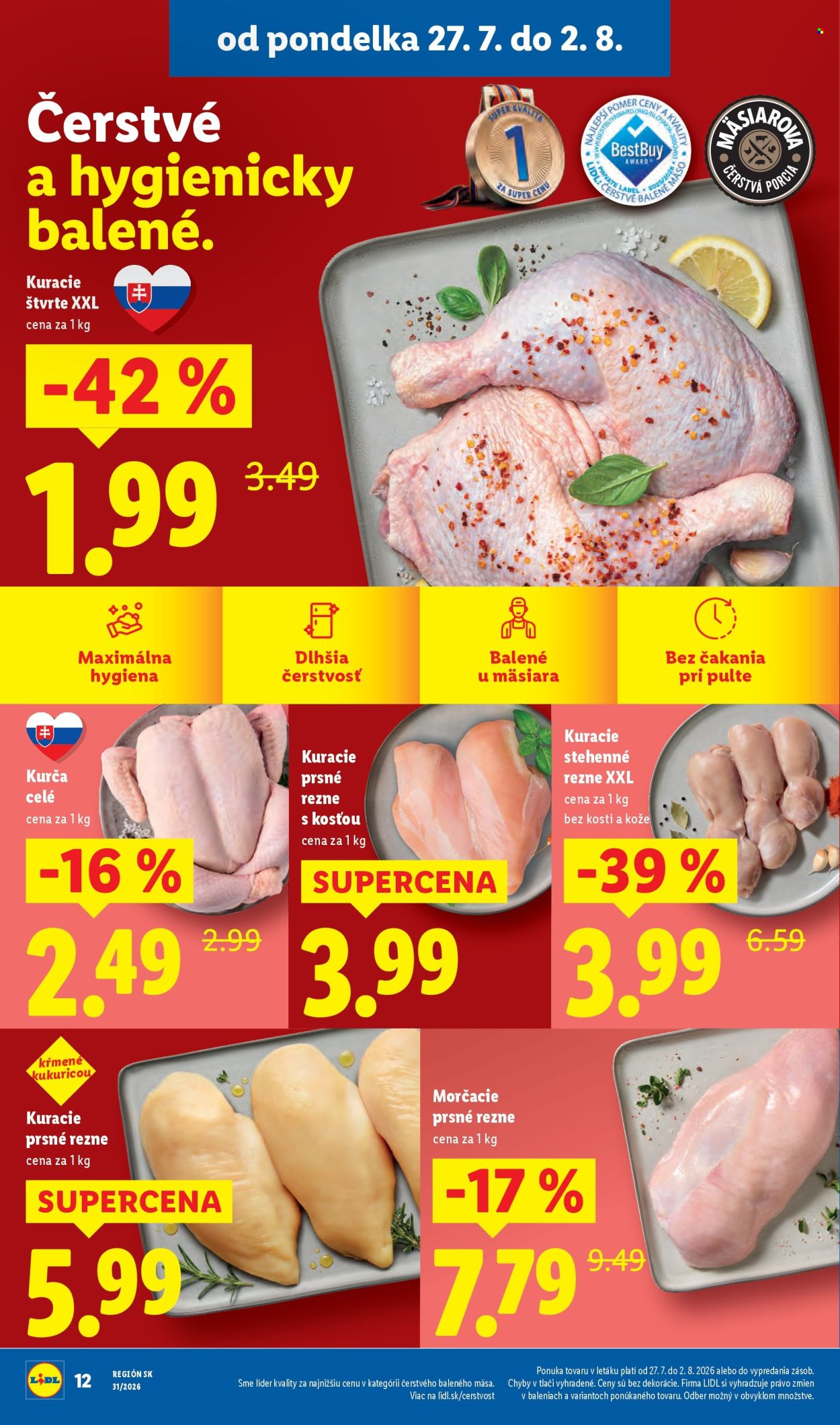 Leták Lidl - 27.7.2026 - 2.8.2026. Strana 14