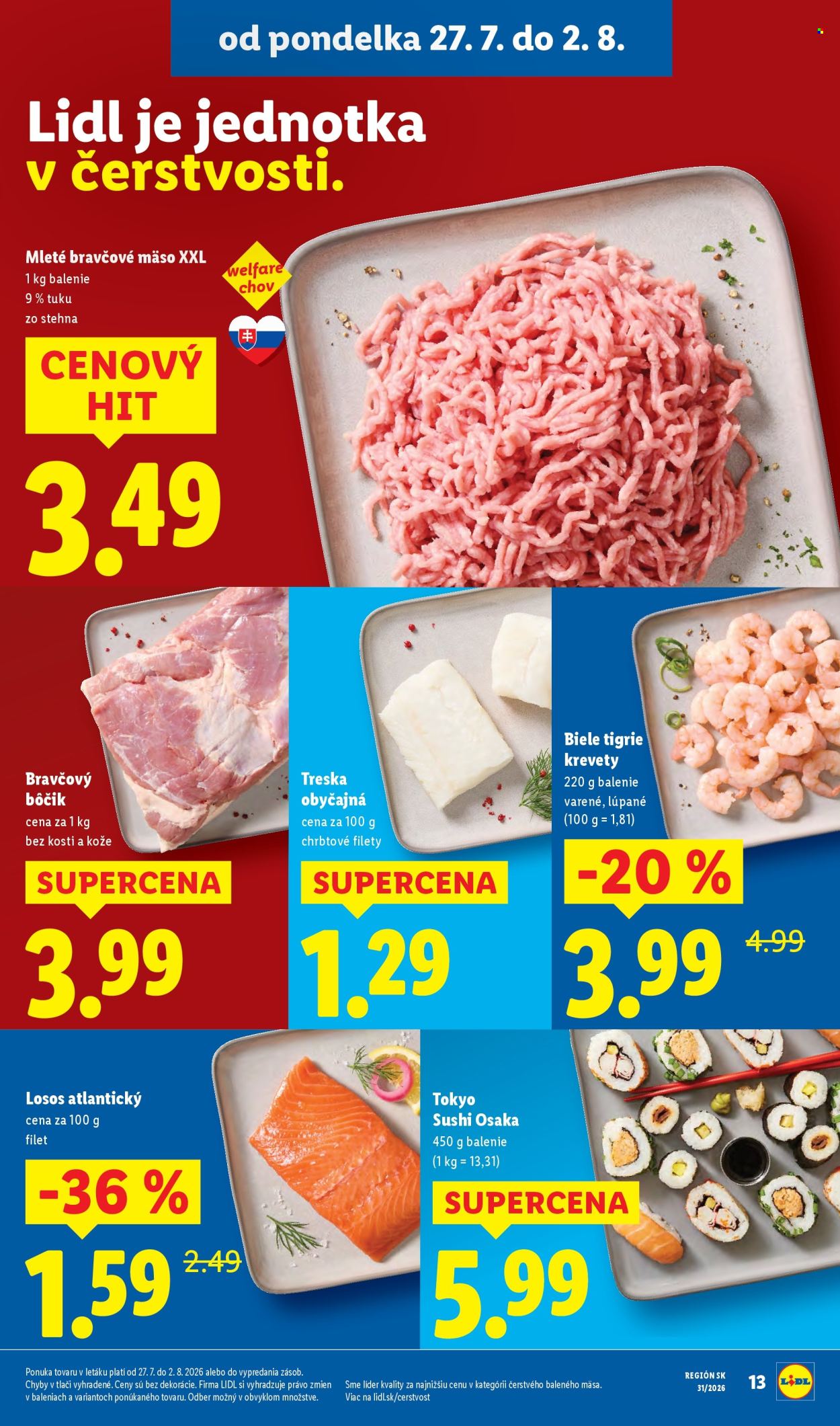 Leták Lidl - 27.7.2026 - 2.8.2026. Strana 15