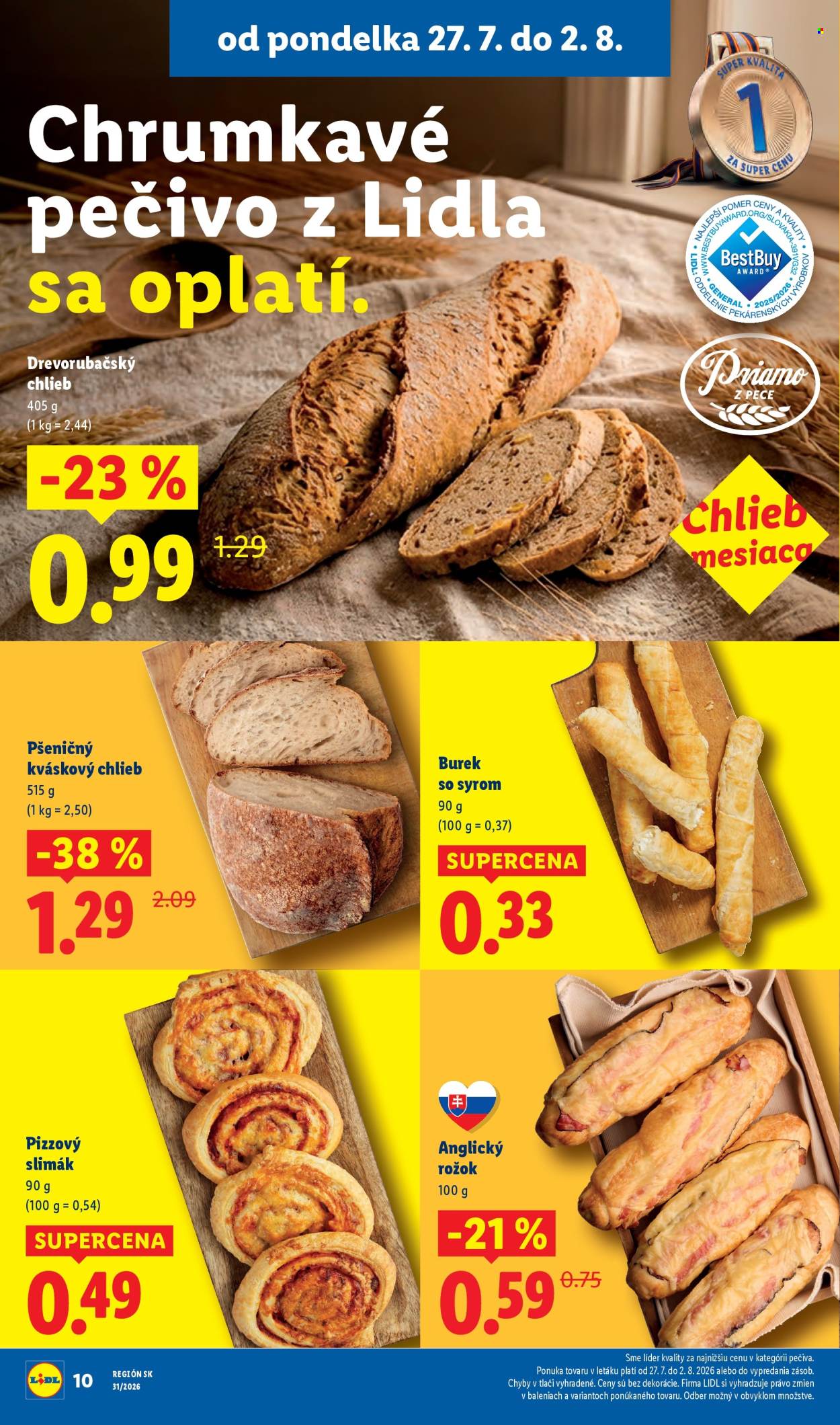 Leták Lidl - 27.7.2026 - 2.8.2026. Strana 16