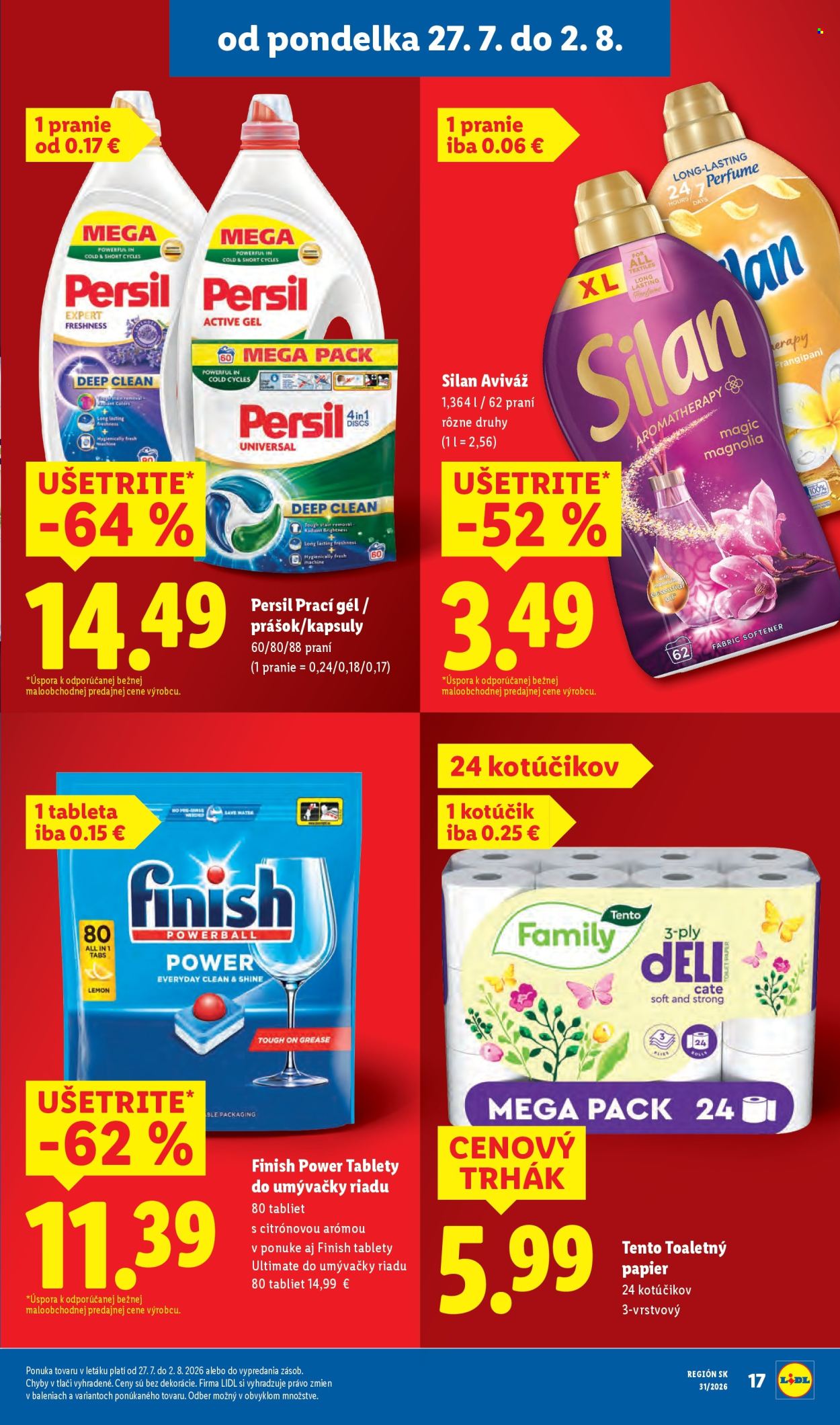 Leták Lidl - 27.7.2026 - 2.8.2026. Strana 22