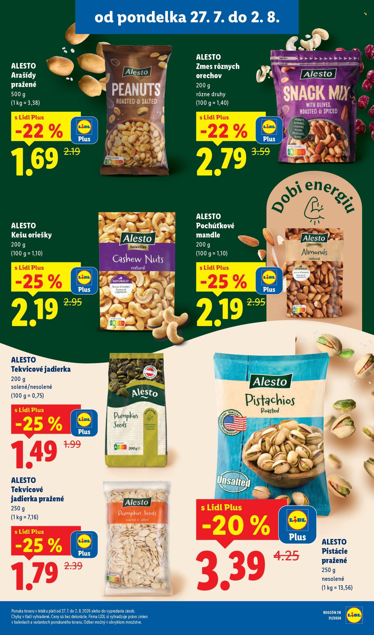Leták Lidl - 27.7.2026 - 2.8.2026. Strana 25
