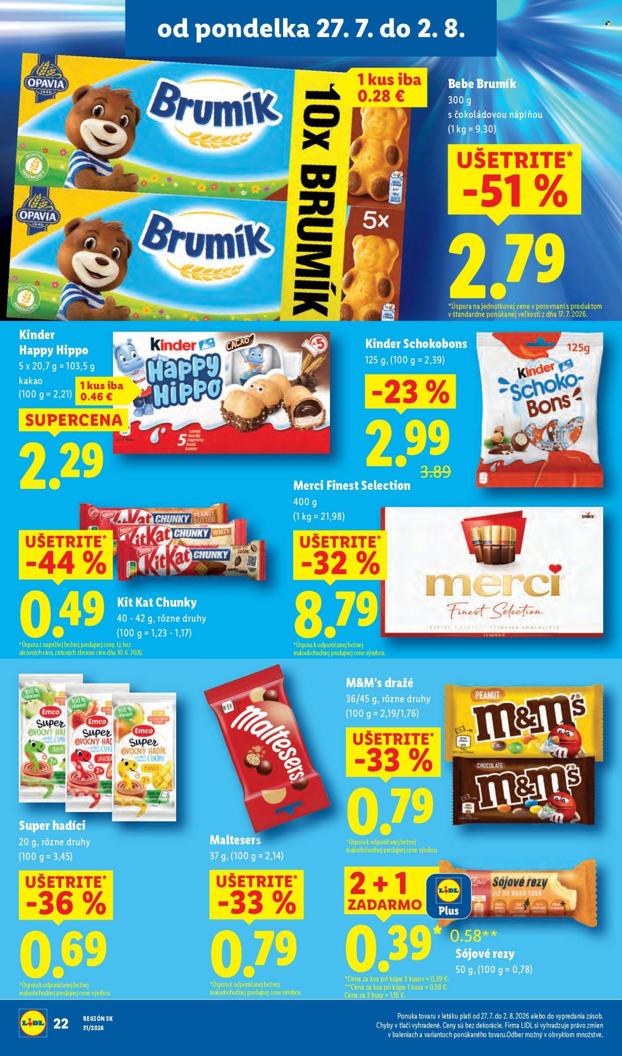 Leták Lidl - 27.7.2026 - 2.8.2026. Strana 30
