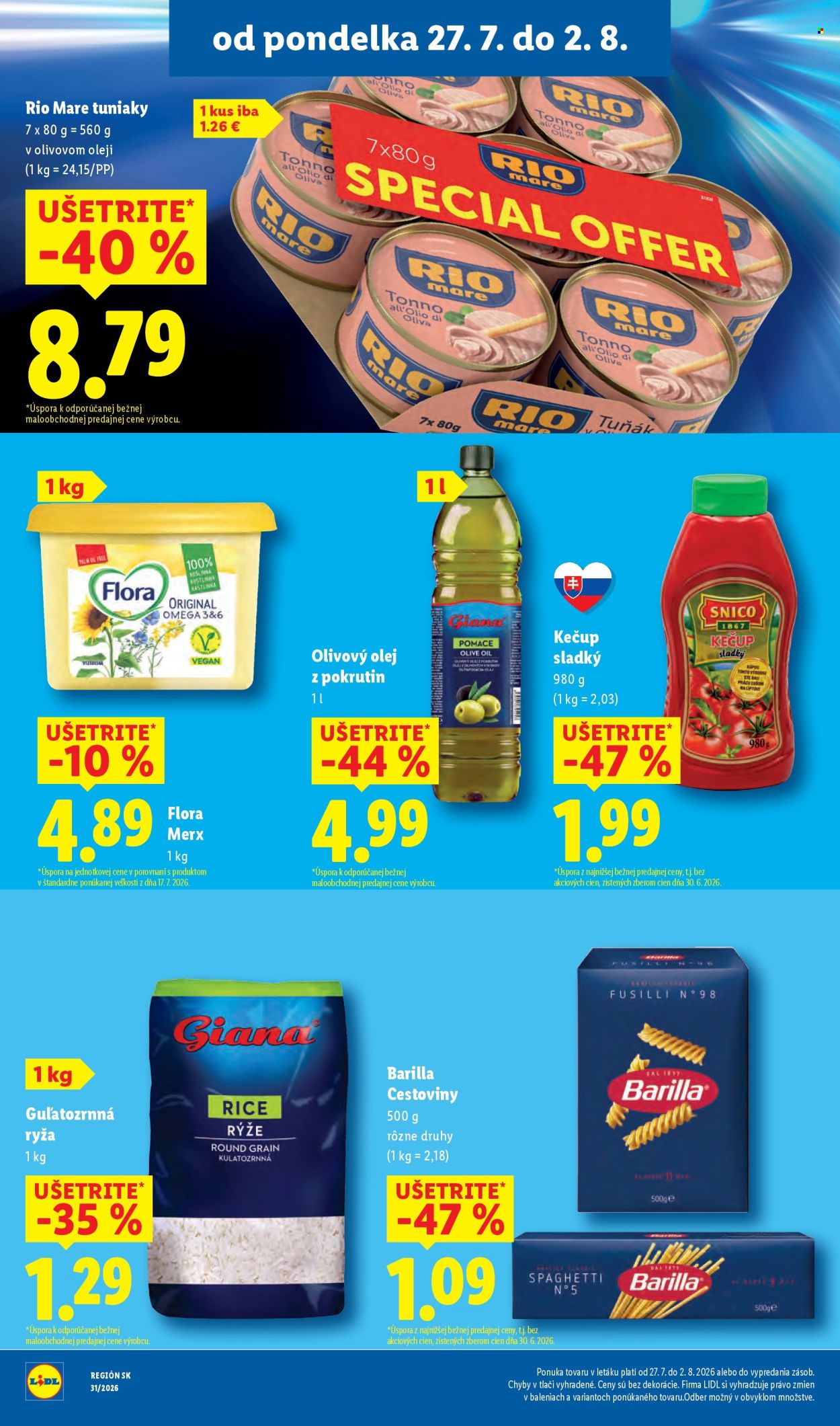 Leták Lidl - 27.7.2026 - 2.8.2026. Strana 32