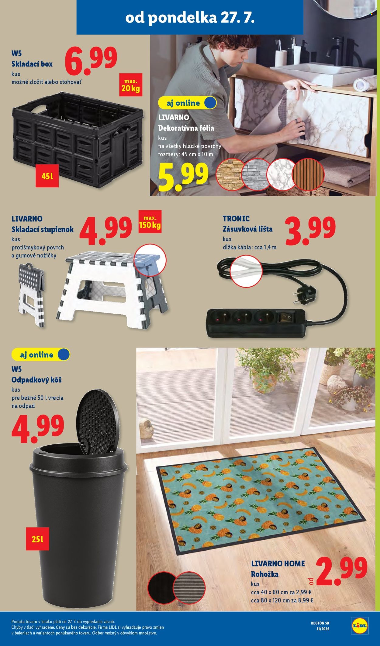 Leták Lidl - 27.7.2026 - 2.8.2026. Strana 55