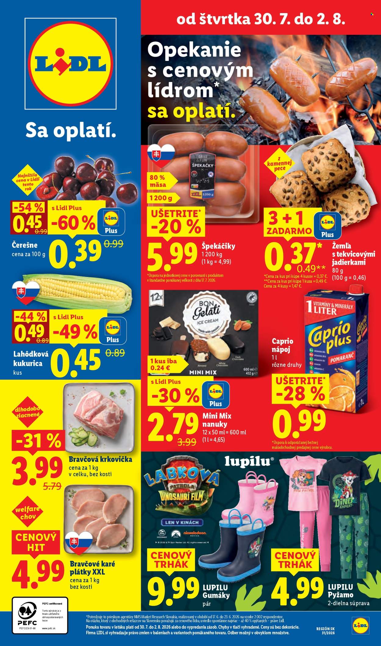 Leták Lidl - 27.7.2026 - 2.8.2026. Strana 62
