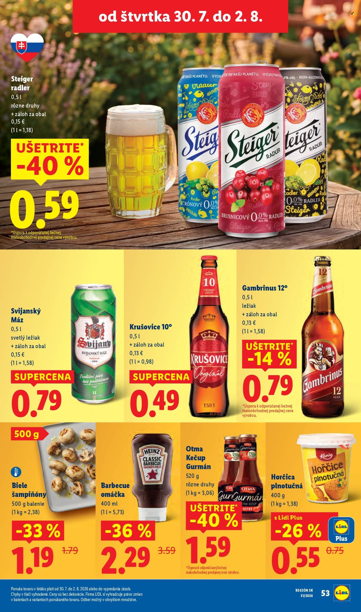 Leták Lidl - 27.7.2026 - 2.8.2026. Strana 69